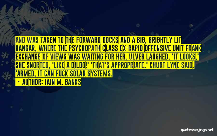 Docks Quotes By Iain M. Banks