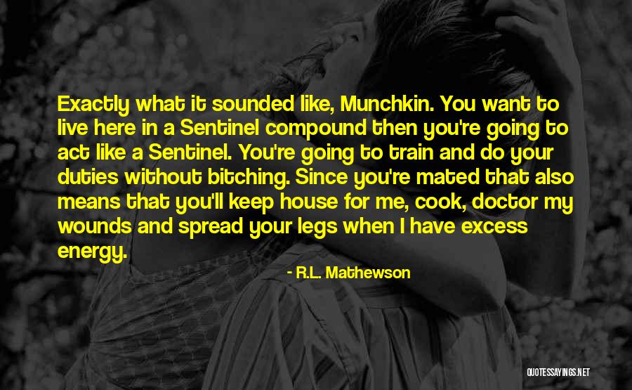 Doctor House Quotes By R.L. Mathewson