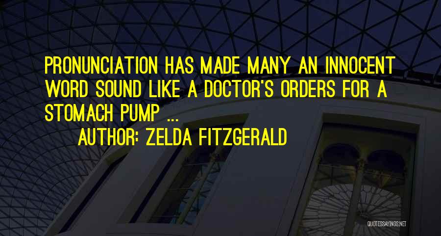 Doctor Orders Quotes By Zelda Fitzgerald