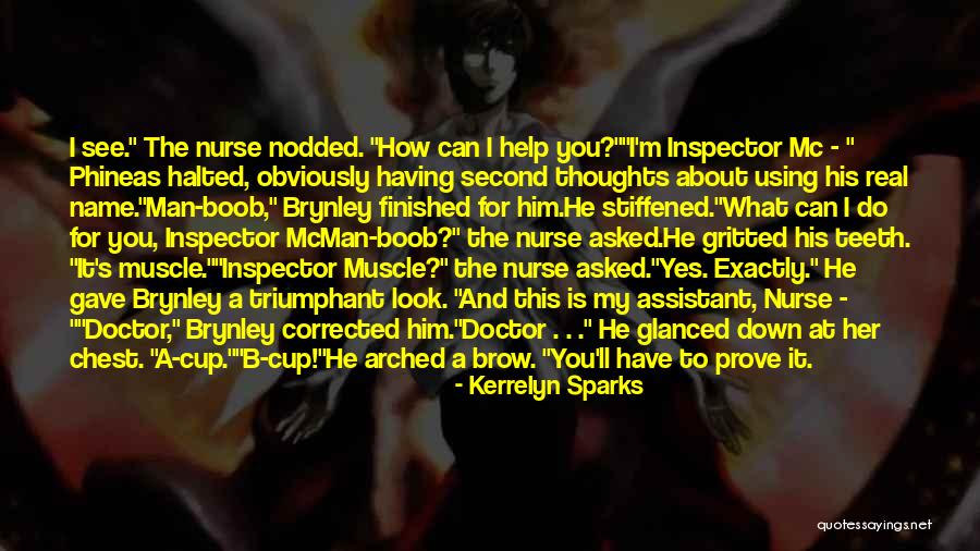 Doctor To Help Quotes By Kerrelyn Sparks Doctor To Help Quotes By Kerrelyn Sparks