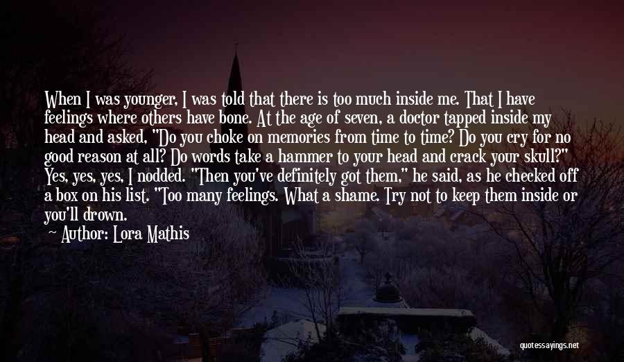 Doctor Who Crack In Time Quotes By Lora Mathis