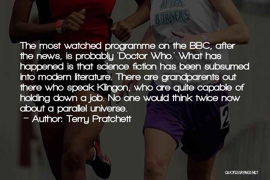 Doctor Who Parallel Universe Quotes By Terry Pratchett