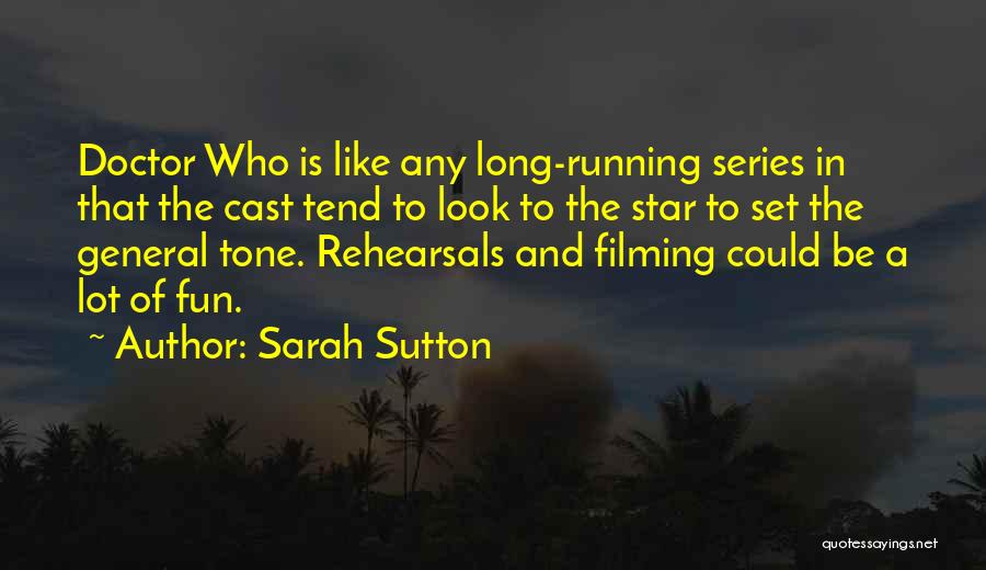 Doctor Who Series 8 Quotes By Sarah Sutton