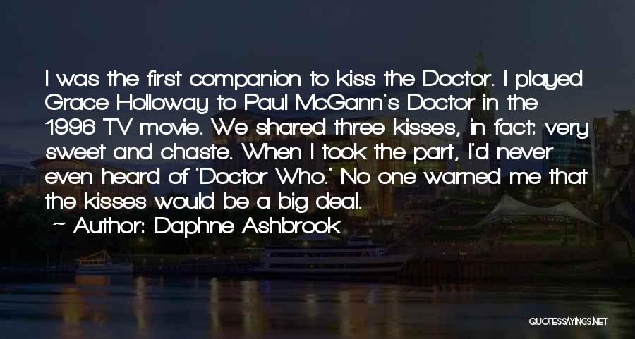 Doctor Who Tv Quotes By Daphne Ashbrook