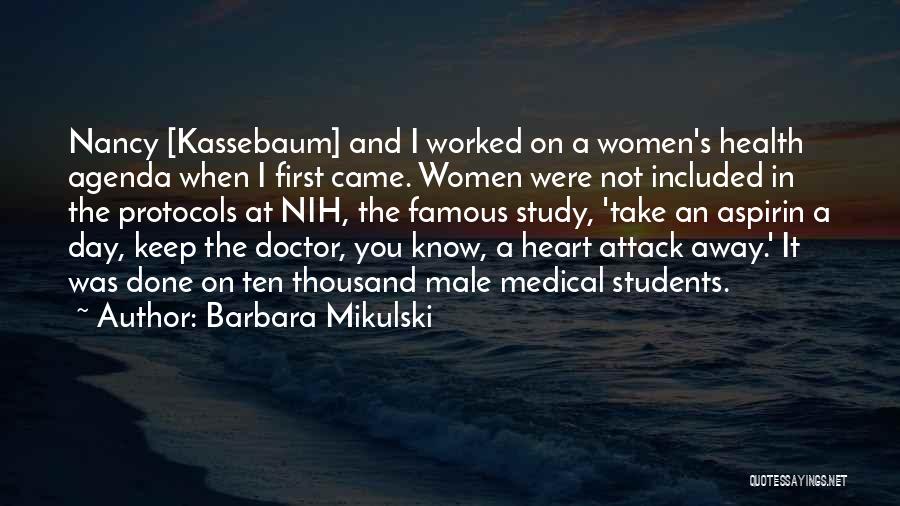 Doctors Day Quotes By Barbara Mikulski