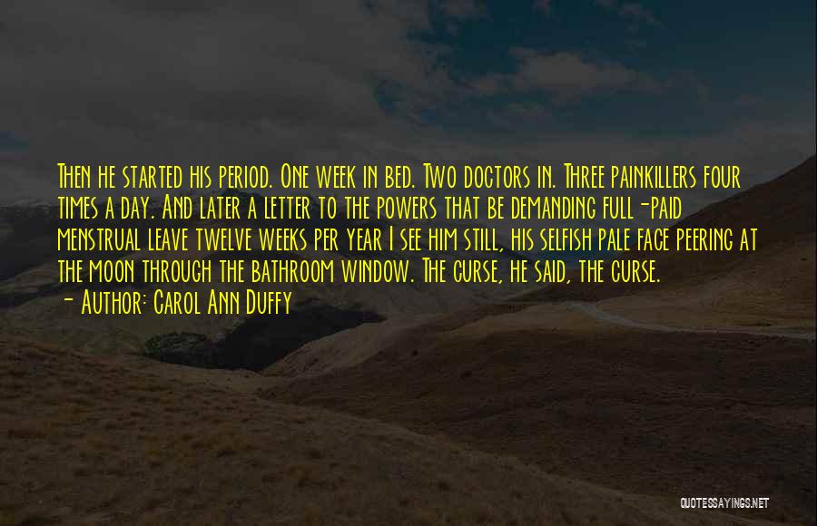Doctors Day Quotes By Carol Ann Duffy
