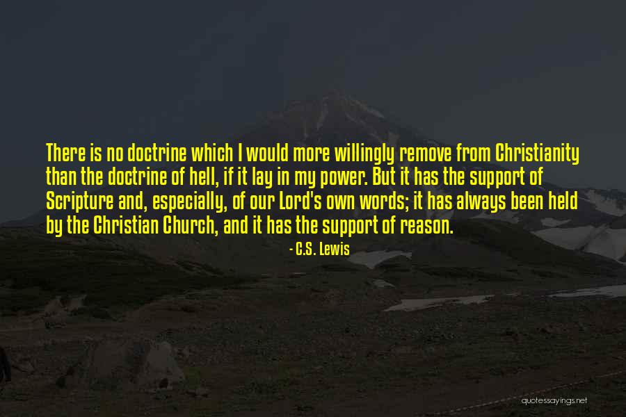 Doctrine In Scripture Quotes By C.S. Lewis Doctrine In Scripture Quotes By C.S. Lewis