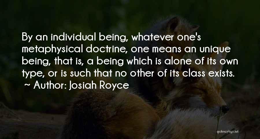 Doctrine Of Mean Quotes By Josiah Royce