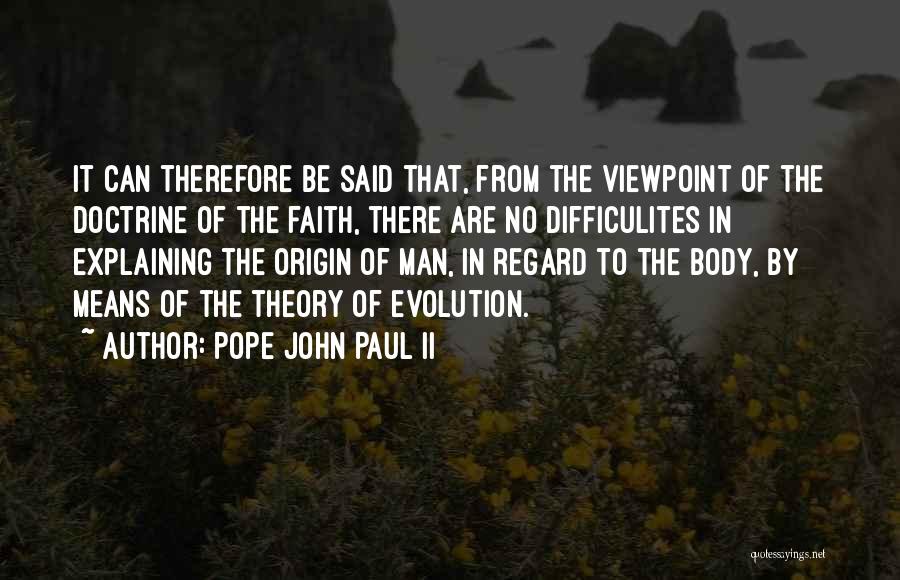 Doctrine Of Mean Quotes By Pope John Paul II