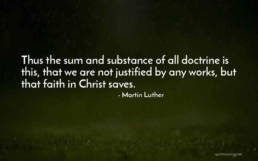 Doctrine That Christ Quotes By Martin Luther Doctrine That Christ Quotes By Martin Luther
