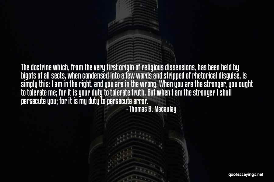Doctrine That Held Quotes By Thomas B. Macaulay Doctrine That Held Quotes By Thomas B. Macaulay