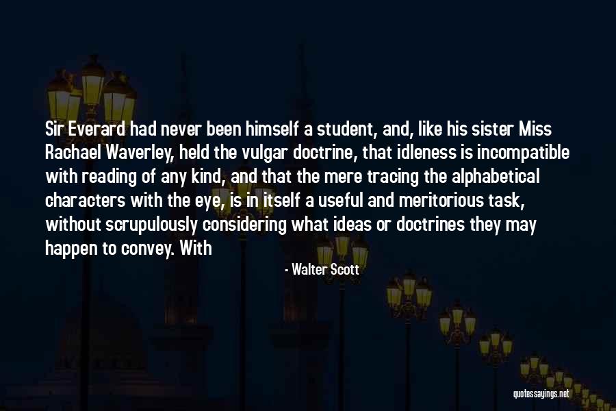 Doctrine That Quotes By Walter Scott Doctrine That Quotes By Walter Scott