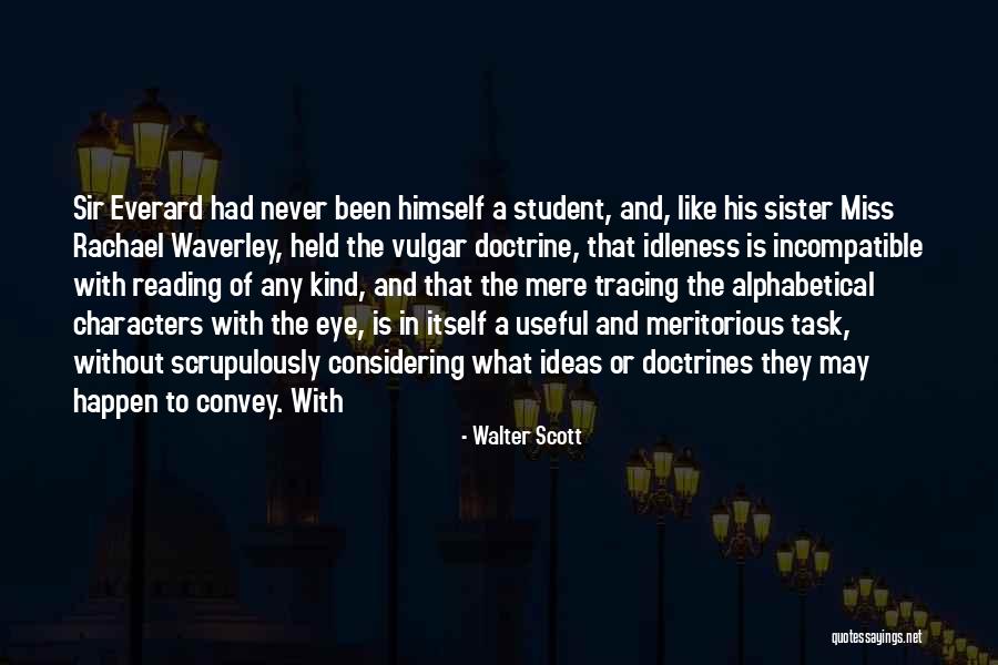 Doctrines Quotes By Walter Scott