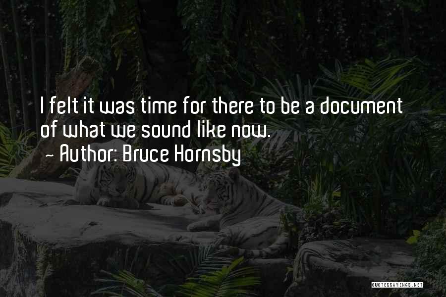 Document Quotes By Bruce Hornsby