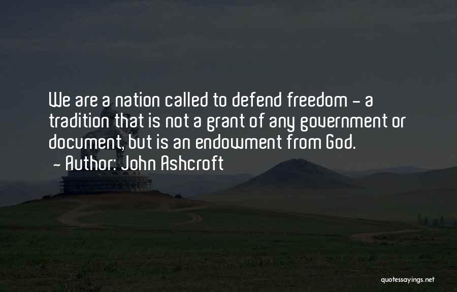 Document Quotes By John Ashcroft