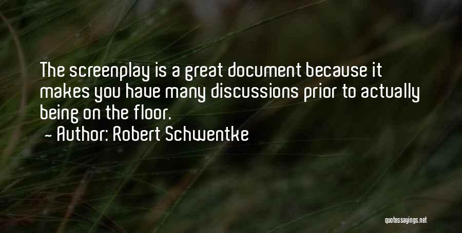 Document Quotes By Robert Schwentke