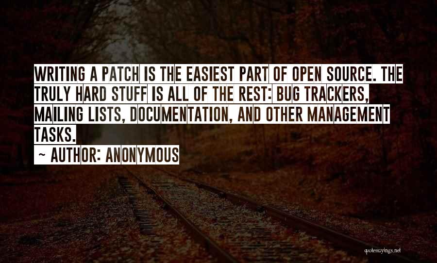 Documentation Quotes By Anonymous