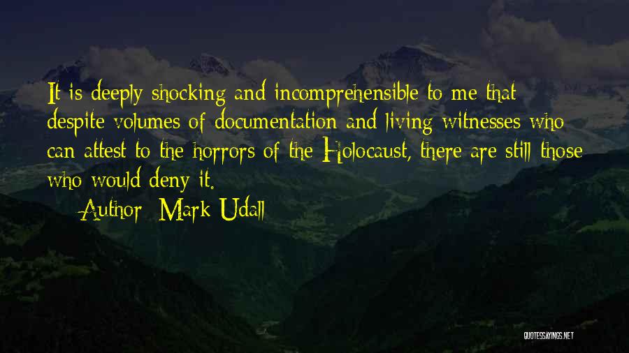 Documentation Quotes By Mark Udall