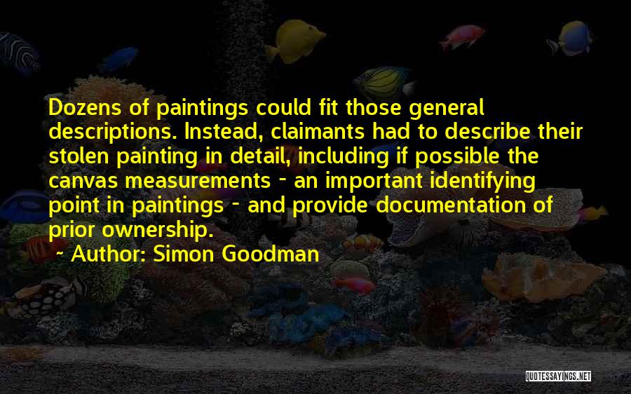 Documentation Quotes By Simon Goodman