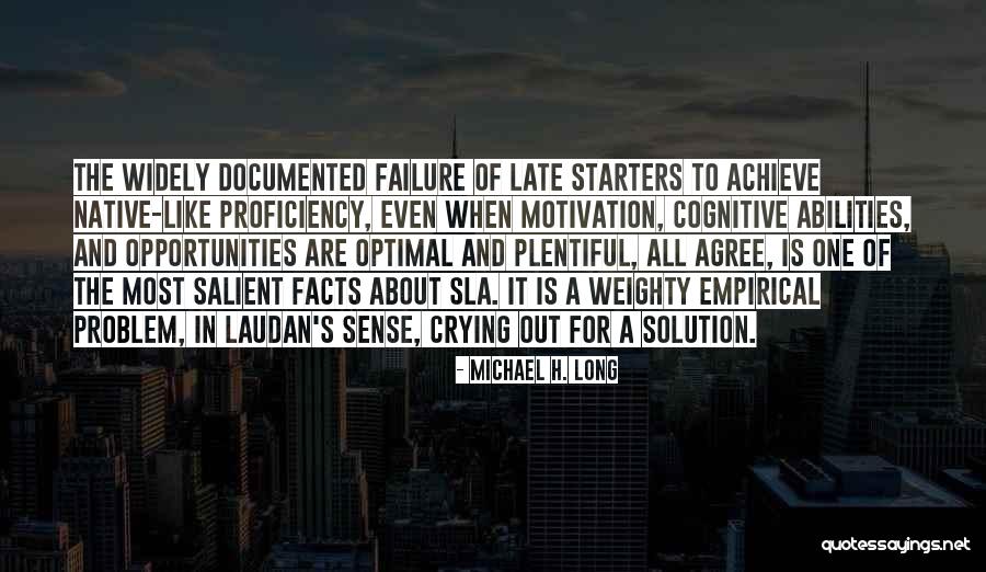 Documented Quotes By Michael H. Long Documented Quotes By Michael H. Long