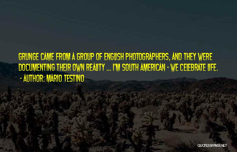 Documenting Quotes By Mario Testino