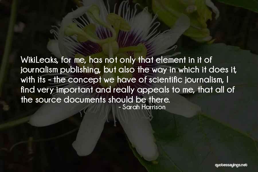 Documents Important Quotes By Sarah Harrison Documents Important Quotes By Sarah Harrison