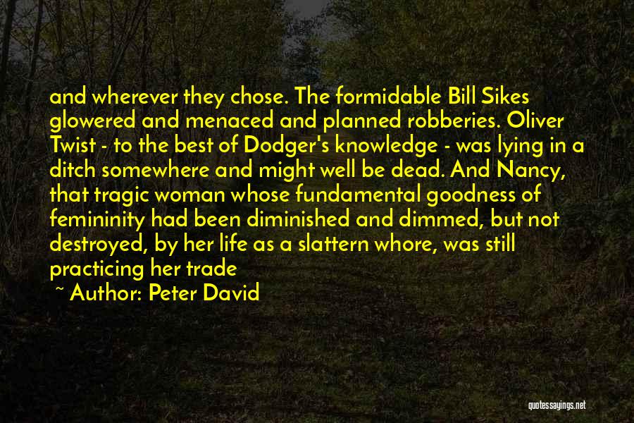 Dodger Quotes By Peter David