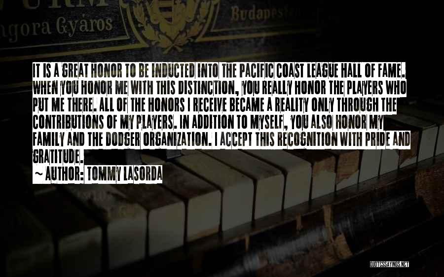 Dodger Quotes By Tommy Lasorda