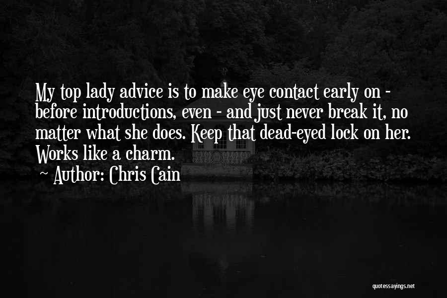 Doe Eyed Quotes By Chris Cain