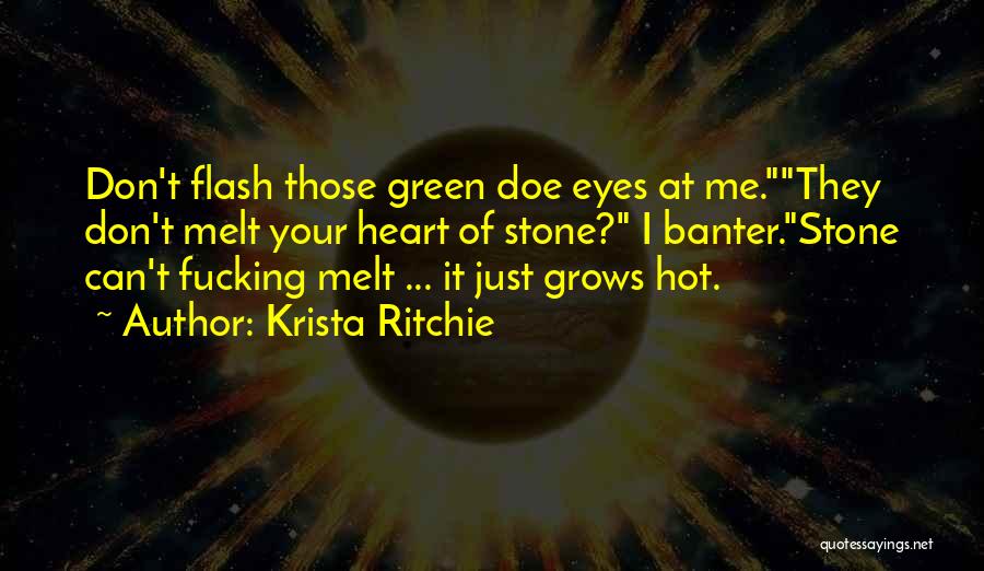 Doe Eyes Quotes By Krista Ritchie