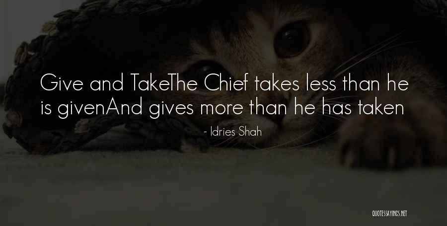 Doenitz Kernevel Quotes By Idries Shah