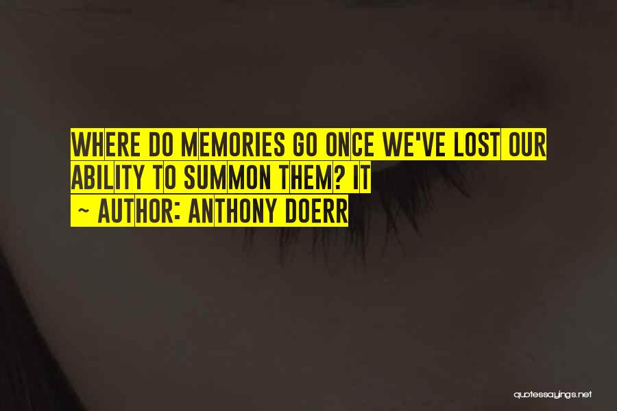 Doerr Quotes By Anthony Doerr