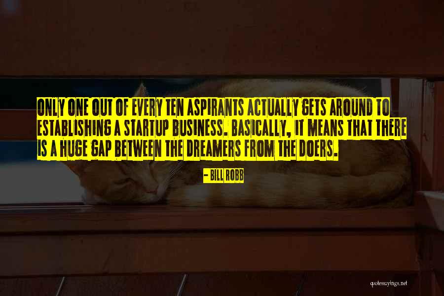Doers Not Dreamers Quotes By Bill Robb Doers Not Dreamers Quotes By Bill Robb