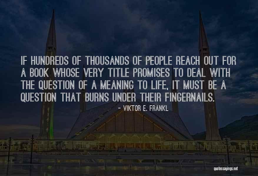 Does Book Title Go In Quotes By Viktor E. Frankl Does Book Title Go In Quotes By Viktor E. Frankl