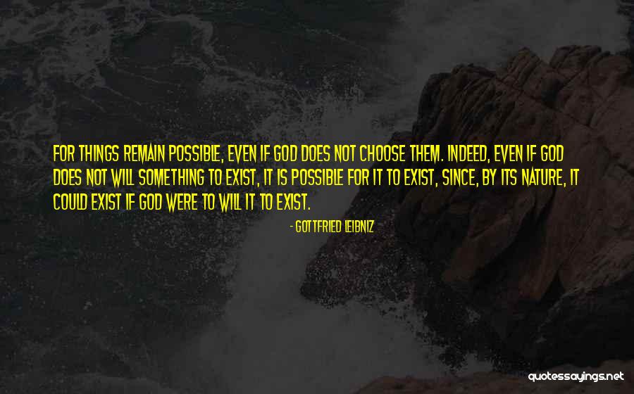 Does God Exist Quotes By Gottfried Leibniz Does God Exist Quotes By Gottfried Leibniz
