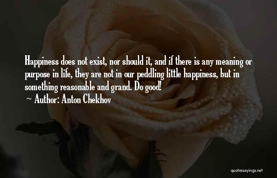 Does Happiness Exist Quotes By Anton Chekhov