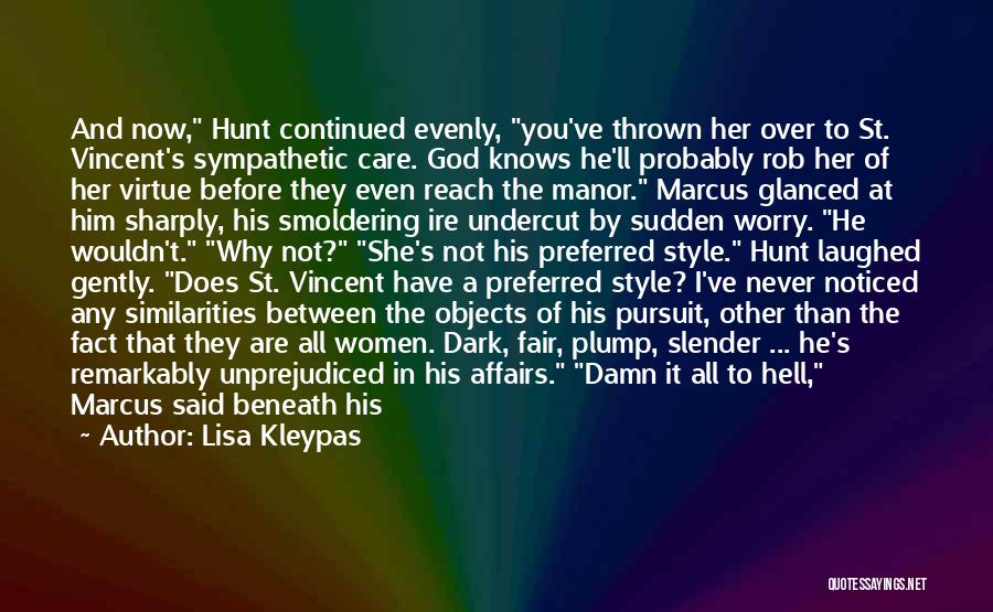 Does He Care Quotes By Lisa Kleypas