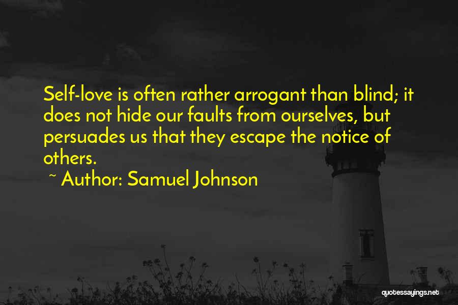 Does He Notice Me Quotes By Samuel Johnson