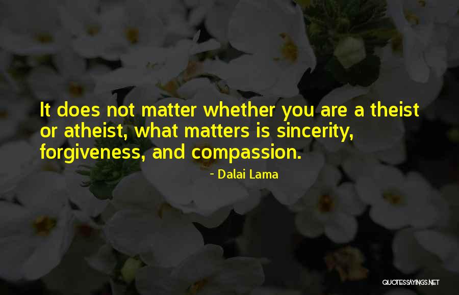 Does It Matter Quotes By Dalai Lama Does It Matter Quotes By Dalai Lama
