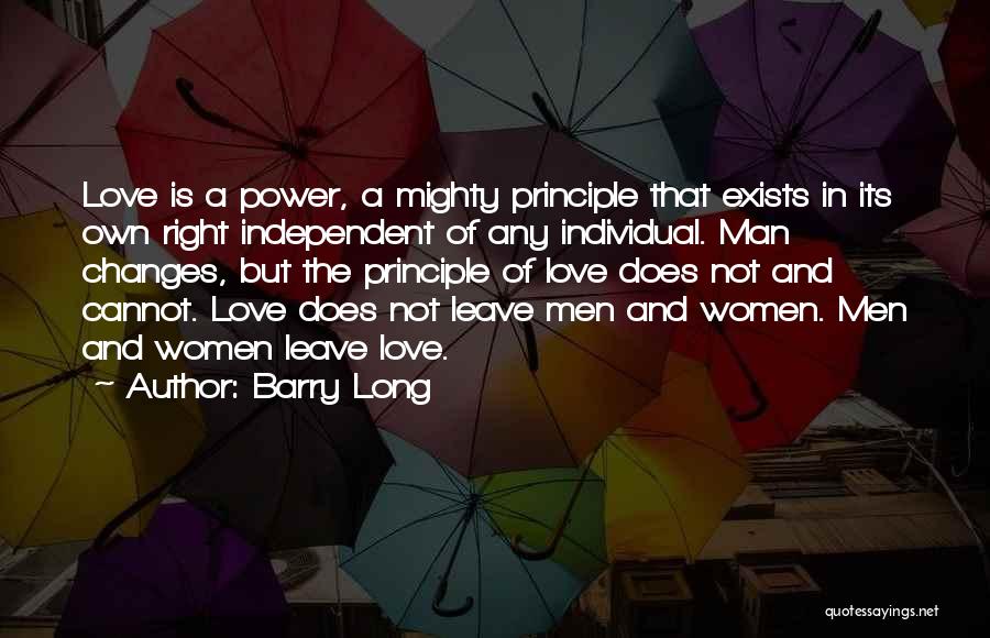 Does Love Exists Quotes By Barry Long