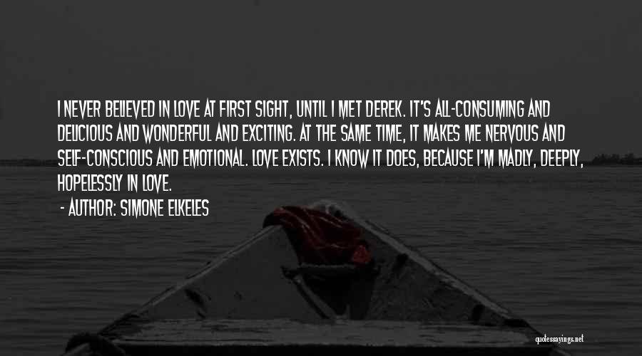 Does Love Exists Quotes By Simone Elkeles