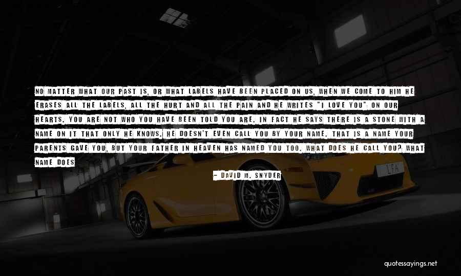 Does Love Hurt Quotes By David M. Snyder Does Love Hurt Quotes By David M. Snyder