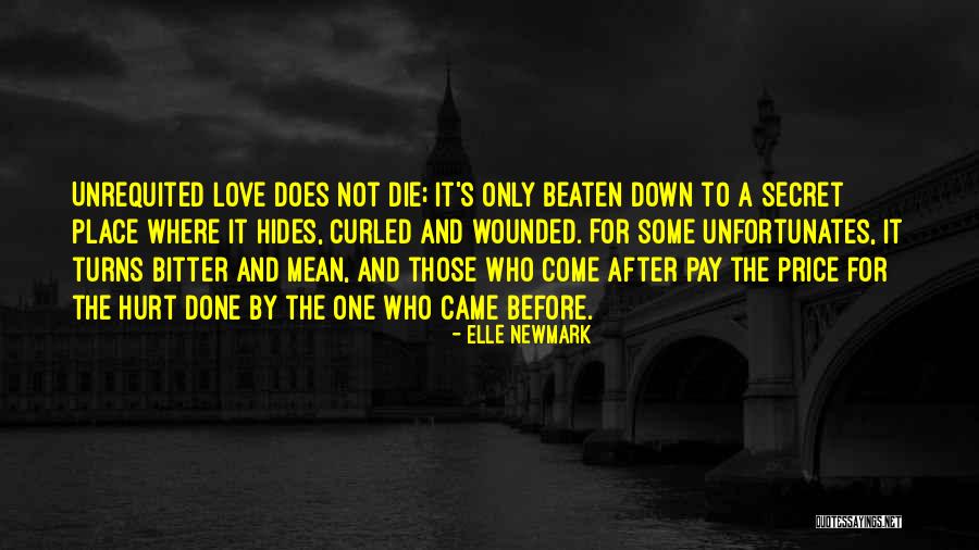 Does Love Hurt Quotes By Elle Newmark