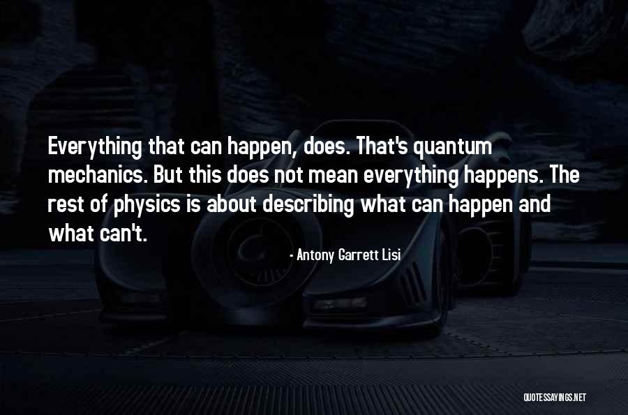 Does Motivation Quotes By Antony Garrett Lisi Does Motivation Quotes By Antony Garrett Lisi
