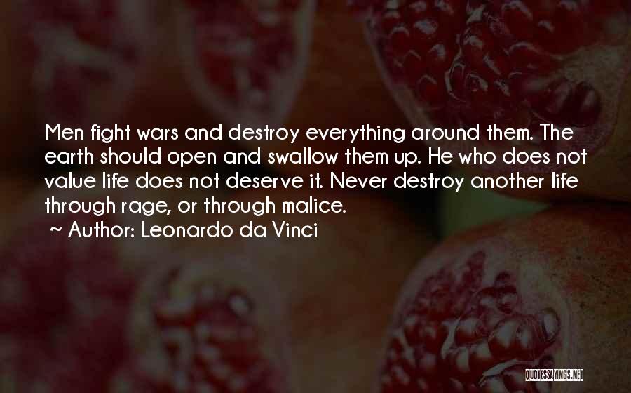 Does Not Value Quotes By Leonardo Da Vinci