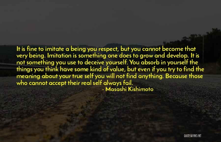 Does Not Value Quotes By Masashi Kishimoto