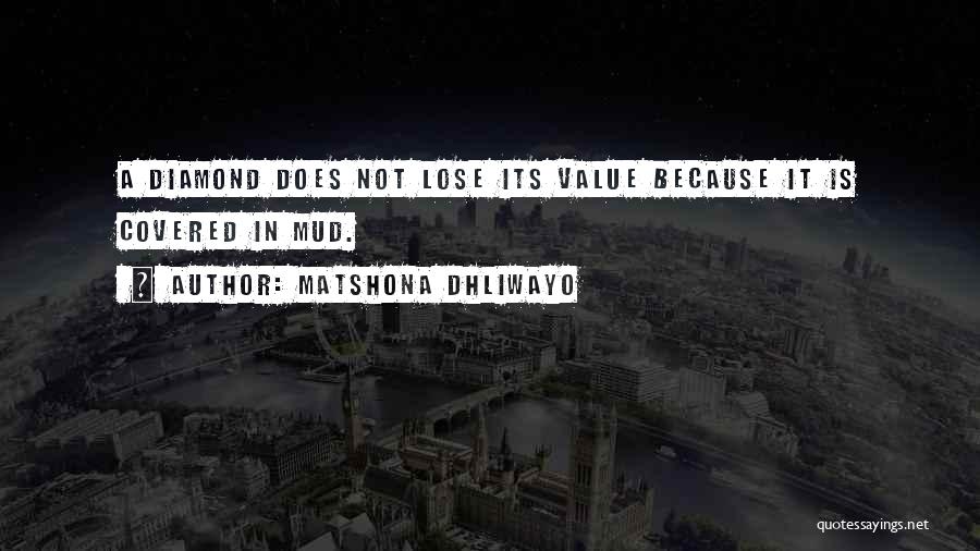 Does Not Value Quotes By Matshona Dhliwayo
