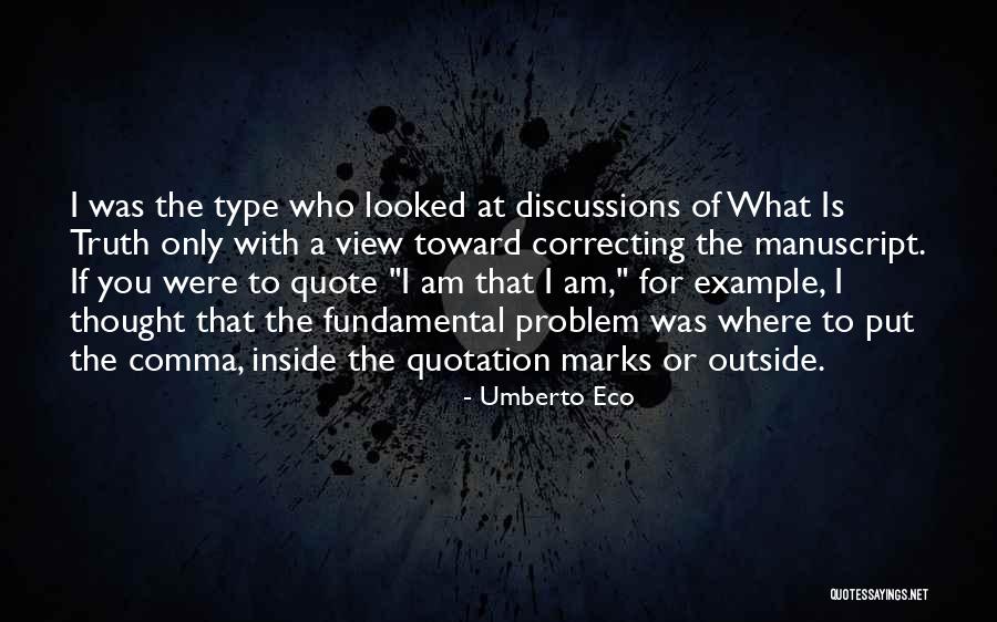 Does The Comma Go Inside Quotes By Umberto Eco