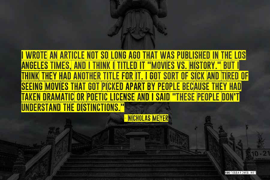 Does The Title Of An Article Go In Quotes By Nicholas Meyer Does The Title Of An Article Go In Quotes By Nicholas Meyer