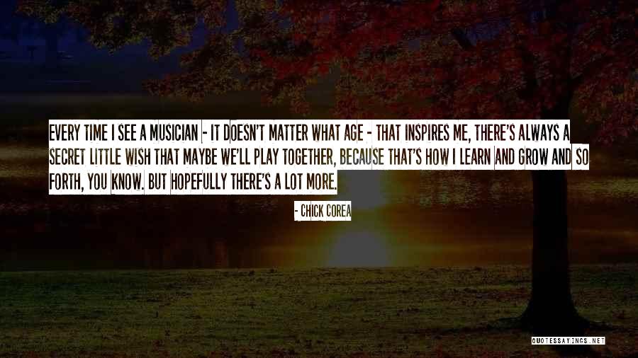 Doesn Matter Quotes By Chick Corea